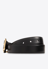 Dolce 
Gabbana Logo-Charm Leather Belt  BE1635 AW576-80999