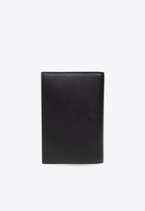 Dolce 
Gabbana Tactile-Logo Leather Passport Holder BP2215 AG218-80999