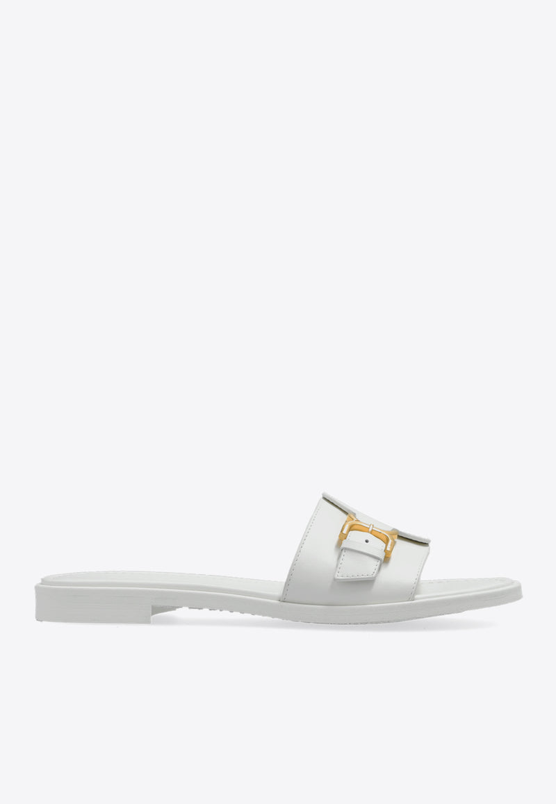 Chloé Marcie Leather Slides CHC24S00U H3-122