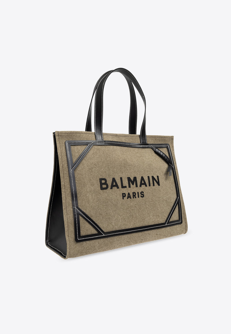 Balmain B-Army Tote Bag DN1FF810 TDVY-UBK