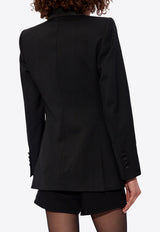 Dolce 
Gabbana Double-Breasted Twill Turlington Tuxedo Jacket F29EYT FUBGC-N0000