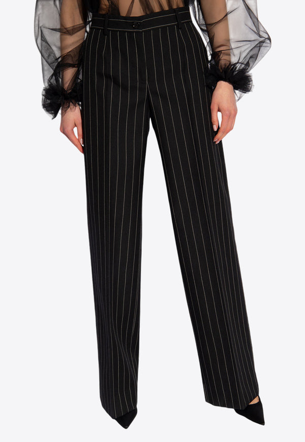 Dolce 
Gabbana Pinstripe-Pattern Wool Pants FTC31T FR20A-S8051