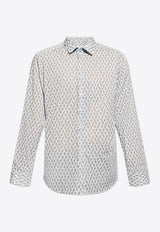 Etro Paisley-Print Long-Sleeved Shirt MRIB0001 99SA5A6-X0880 Light blue