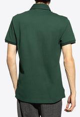 Etro Pegaso Embroidered Polo T-shirt Green MRMD0006 AC268-V0472