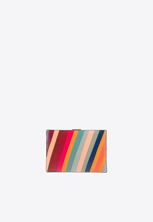 Paul Smith Swirl Print Leather Cardholder Multicolor W1A7391DSWIRL_90