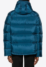 Prada Triangle-Logo Puffer Jacket Blue SGC699SOOO1WQ9_F0AFC