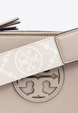 Tory Burch Mini Miller Pebbled Leather Crossbody Bag Beige 150153 0-200