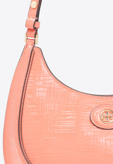 Tory Burch Robinson Crosshatched Convertible Shoulder Bag Coral 158509 0-650