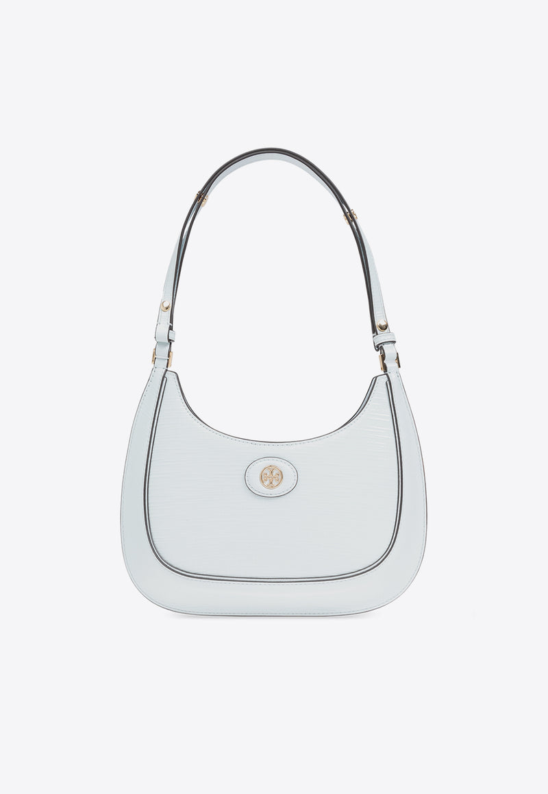 Tory Burch Robinson Crosshatched Convertible Shoulder Bag Light Blue 158509 0-400