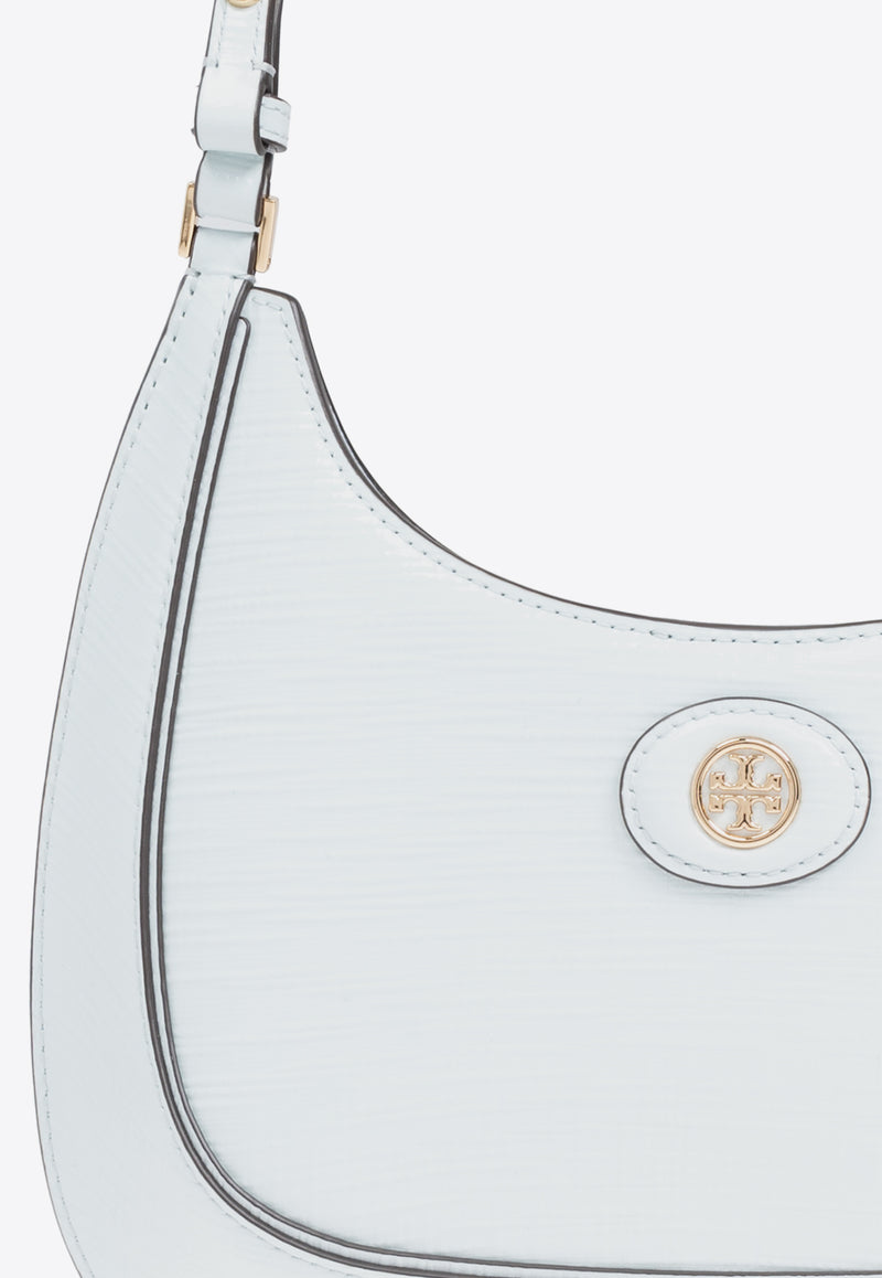 Tory Burch Robinson Crosshatched Convertible Shoulder Bag Light Blue 158509 0-400