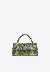 Jacquemus Python-Embossed Leather Le Chiquito Long Shoulder Bag 213BA004 3198-550