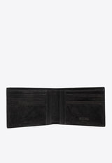 Moschino Logo Lettering Bi-Fold Wallet Black 242Z2 A8124 8015-0555