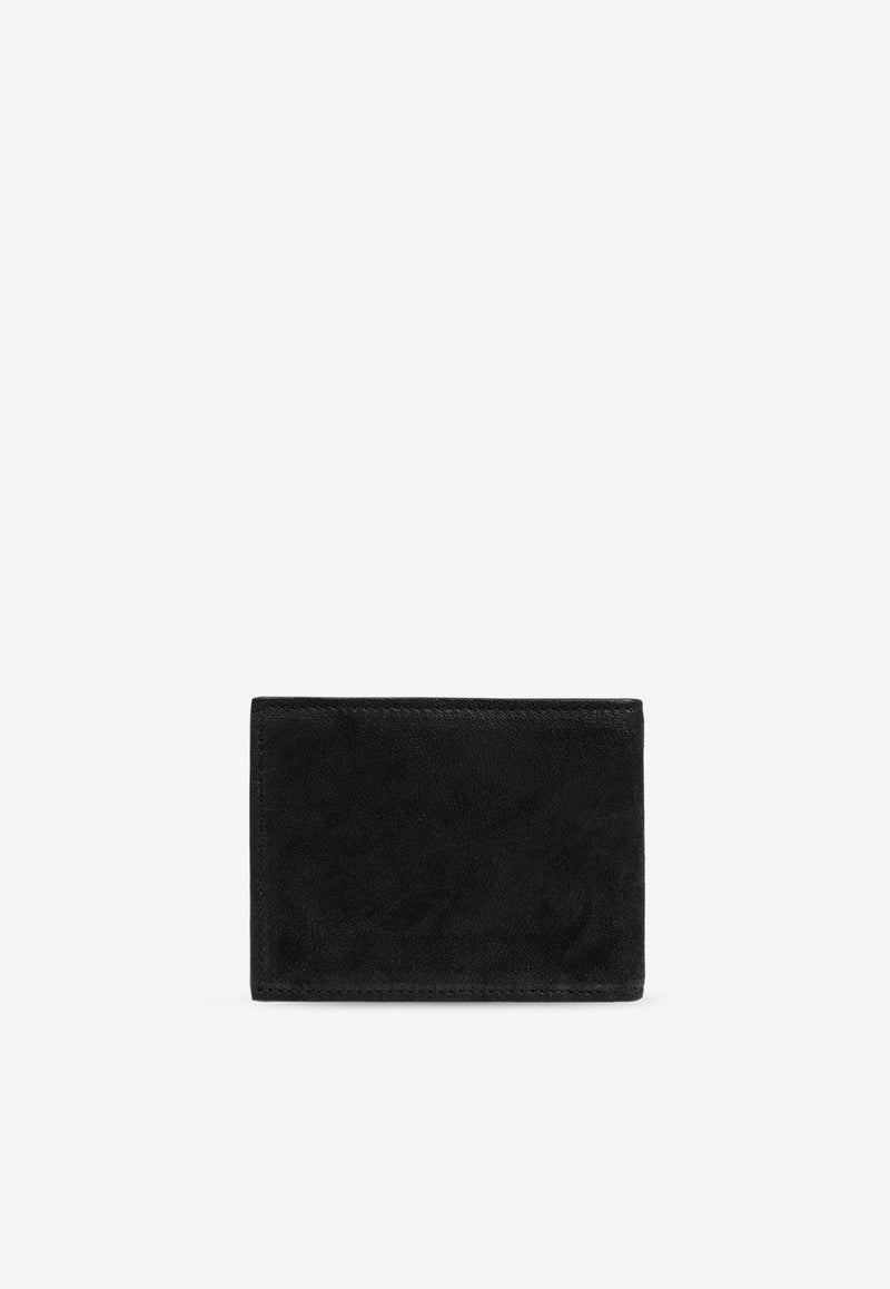 Moschino Logo Lettering Bi-Fold Wallet Black 242Z2 A8124 8015-0555