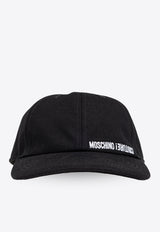 Moschino Embroidered Logo Baseball Cap Black 242Z2 A9223 8266-1555