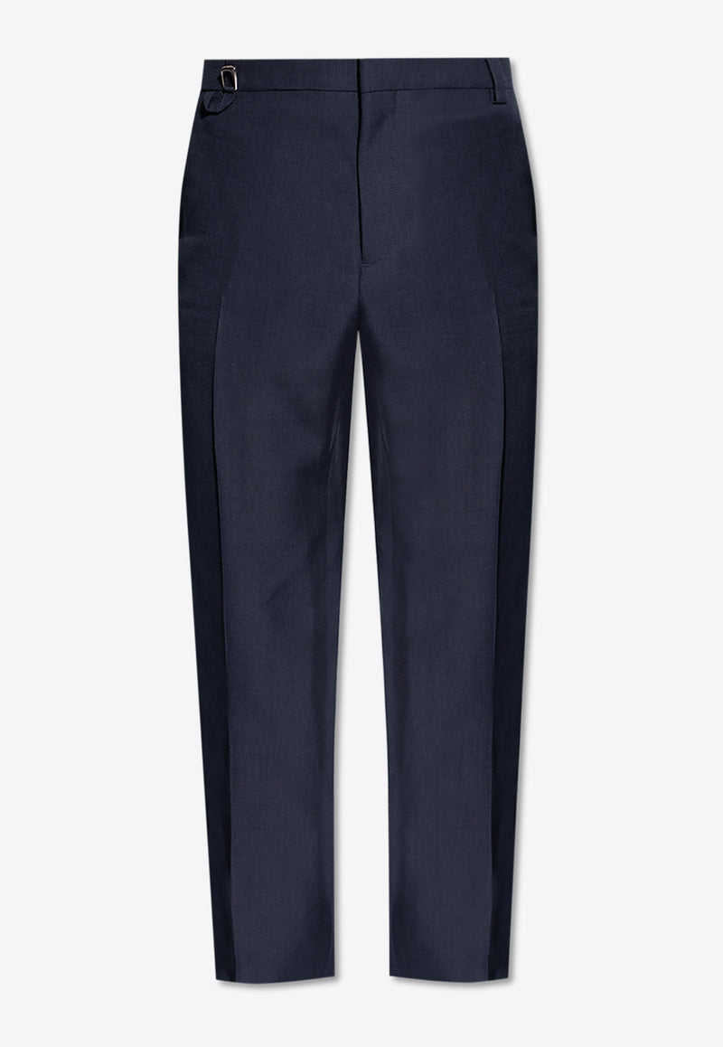 Jacquemus Le Melo Pressed-Crease Pants Blue 246PA079 1359-390