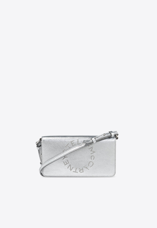 Stella McCartney Mini Alter Crossbody Bag Silver 7B0098 WP0422-8101