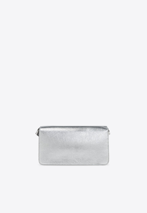 Stella McCartney Mini Alter Crossbody Bag Silver 7B0098 WP0422-8101