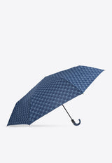 Moschino Signature Pattern Classic Umbrella Navy 8271 TOPLESSF-BLUE