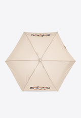 Moschino Teddy Bear Mini Umbrella Beige 8425 SUPERMINID-DARK BEIGE