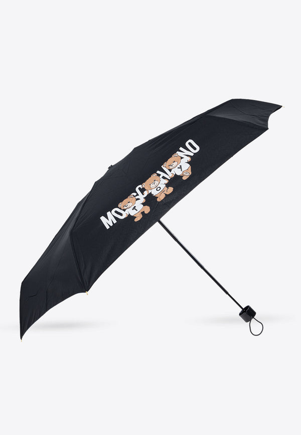 Moschino Teddy Bear Mini Umbrella Black 8425 SUPERMINIA-BLACK