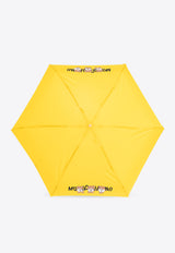 Moschino Teddy Bear Mini Umbrella Yellow 8425 SUPERMINIU-YELLOW