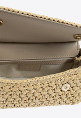 Dolce 
Gabbana Small Sicily Woven-Raffia Shoulder Bag Beige BB7116 A2Y84-8B134