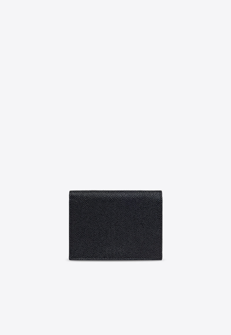 Dolce 
Gabbana Logo Tag Leather Cardholder Black BP1643 AG219-80999