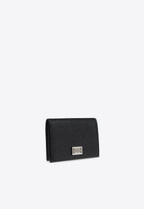 Dolce 
Gabbana Logo Tag Leather Cardholder Black BP1643 AG219-80999