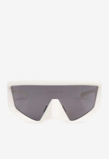 Balmain Espion Mask-Shaped Sunglasses Gray BPS-157C-138 0-0