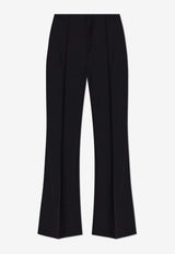 Chloé Broken-Heel Wool Slim Pants Black CH24APA32 063-001