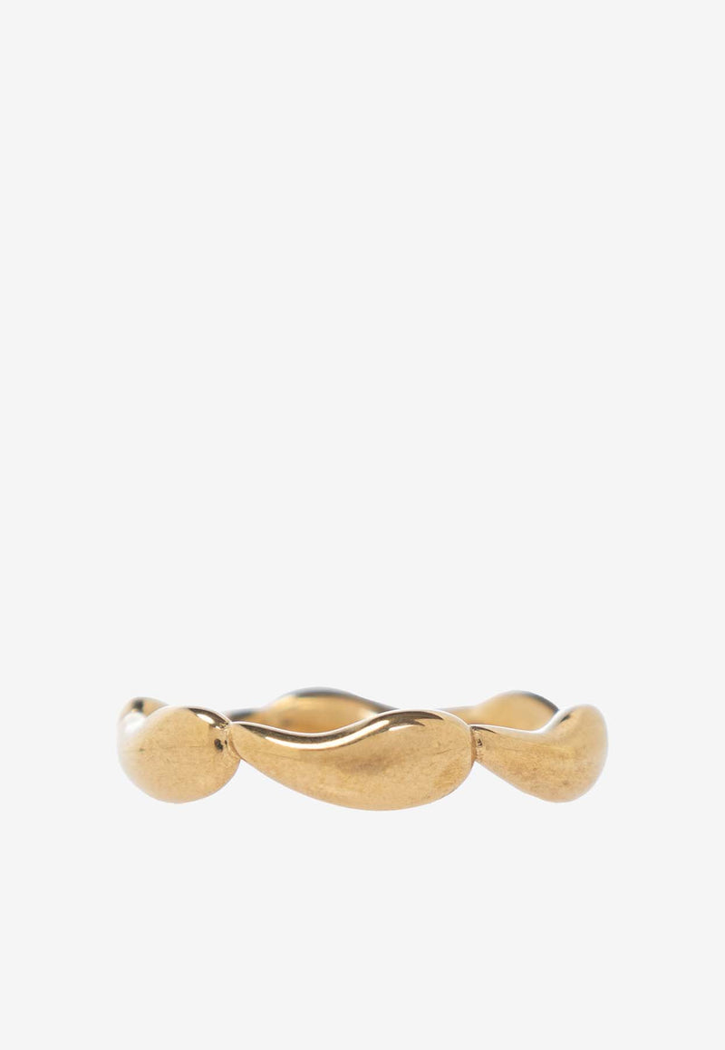 Chloé The Iconic Logo Double Ring Gold CHC24AFR67 CB7-9DC