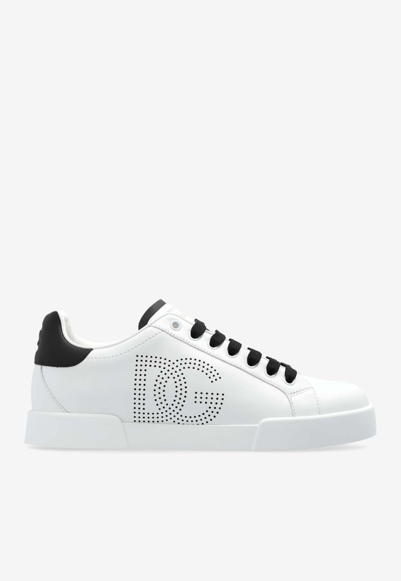 Dolce 
Gabbana Portofino Leather Low-Top Sneakers White CK2277 AV066-89697