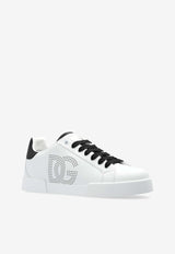 Dolce 
Gabbana Portofino Leather Low-Top Sneakers White CK2277 AV066-89697