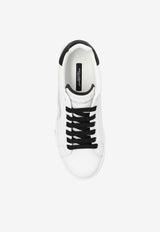 Dolce 
Gabbana Portofino Leather Low-Top Sneakers White CK2277 AV066-89697