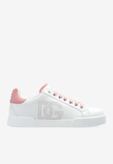 Dolce 
Gabbana Portofino Leather Low-Top Sneakers White CK2277 AV066-87587