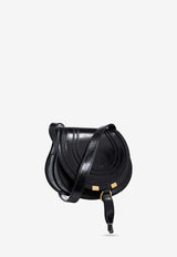 Chloé Small Marcie Saddle Crossbody Bag Black CHC24AS680 N57-001