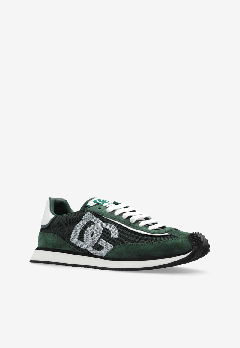 Dolce 
Gabbana DG Cushion Low-Top Sneakers Green CS2288 A3D24-8L592