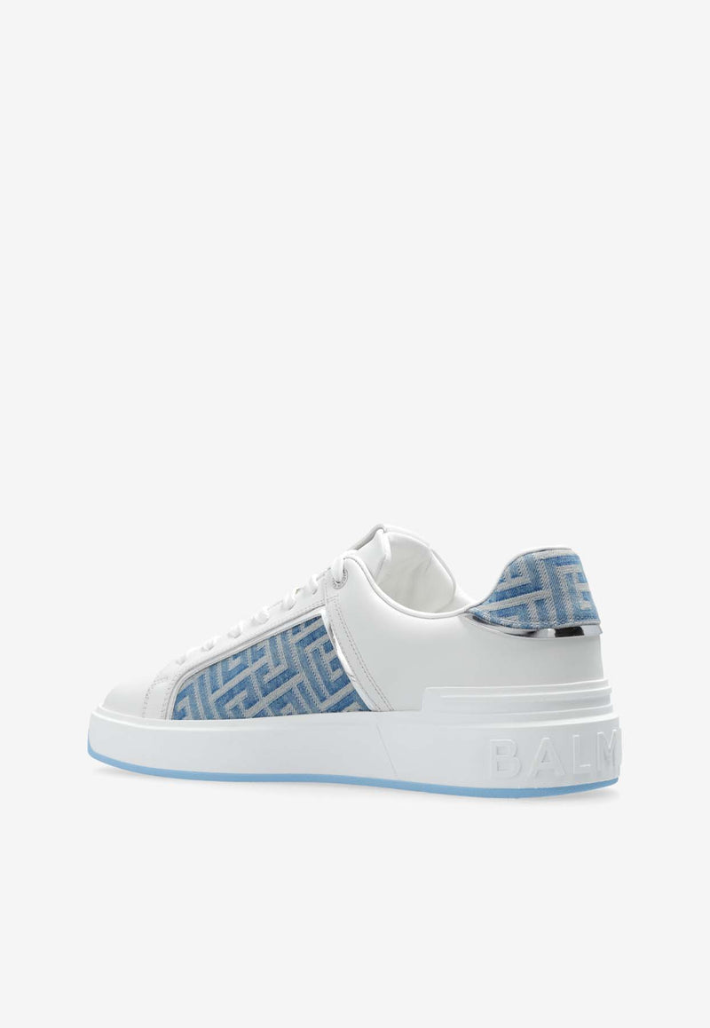 Balmain B-Court Low-Top Sneakers White DM1VI321 LLTD-6EO