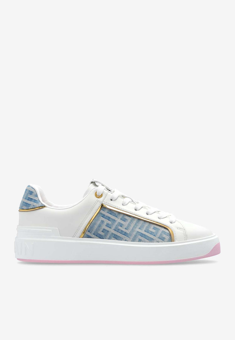 Balmain B-Court Low-Top Sneakers White DN1VI712 LLTD-0FQ