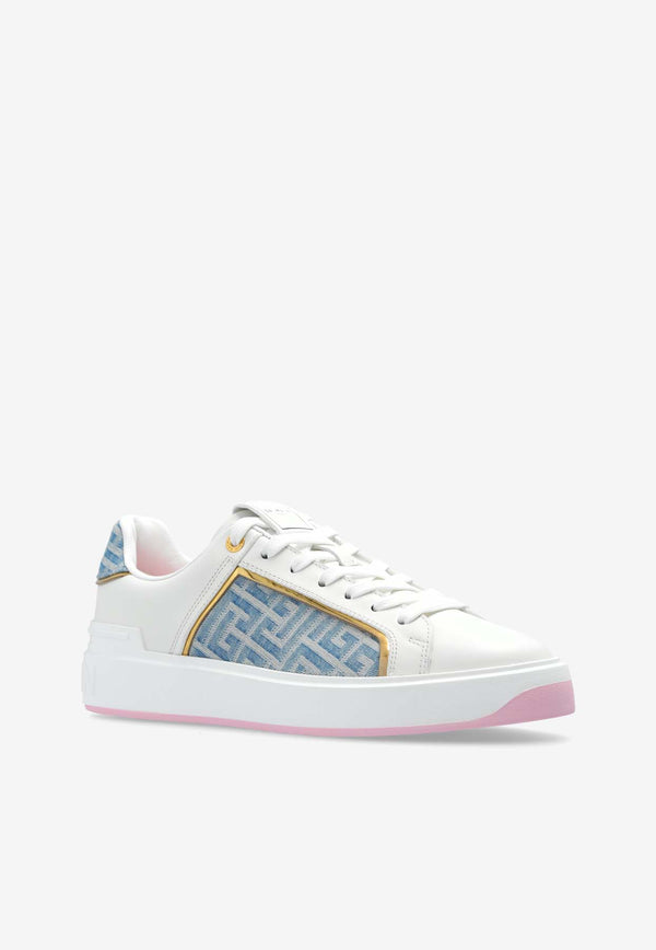 Balmain B-Court Low-Top Sneakers White DN1VI712 LLTD-0FQ