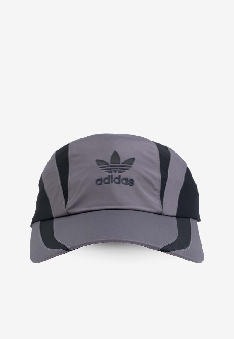 Adidas Originals Road Trefoil Logo Cap Gray IX9802 0-TRAGRE BLACK