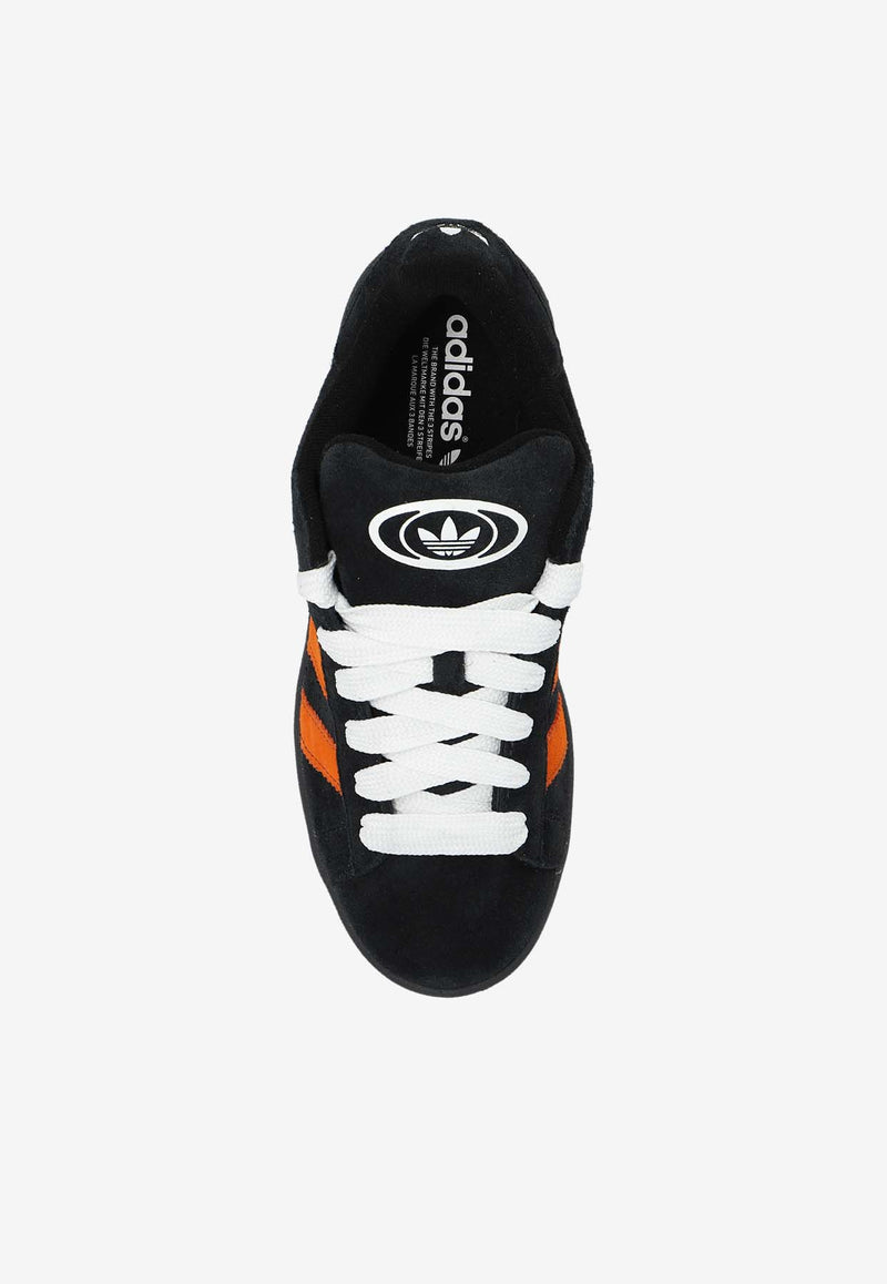 Adidas Originals Campus 00S Suede Low-Top Sneakers Black IH8071 M-CARBON ORANGE FTWWHT