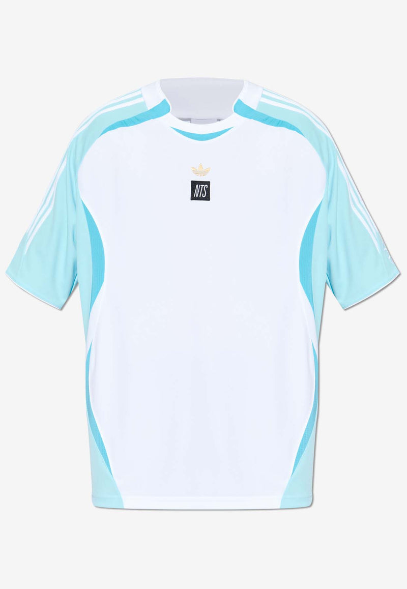 Adidas Originals X NTS Radio Jersey Crewneck T-shirt White JI5132 0-BLIBLU