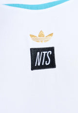 Adidas Originals X NTS Radio Jersey Crewneck T-shirt White JI5132 0-BLIBLU