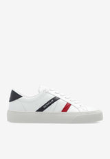 Moncler Monaco M Leather Low-Top Sneakers White J209B4M00140 M4496-001