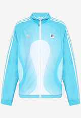 Adidas Originals X NTS Radio Zip-Up Track Jacket Light Blue JI5143 0-SKYRUS