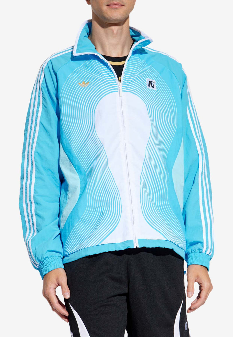 Adidas Originals X NTS Radio Zip-Up Track Jacket Light Blue JI5143 0-SKYRUS