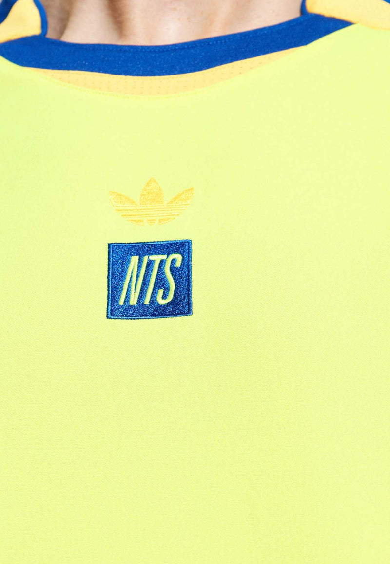 Adidas Originals X NTS Radio Jersey Crewneck T-shirt Yellow JI5146 0-CROYAL BEAMYE