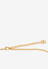 Dolce 
Gabbana DG Horn-Charms Chain Necklace Gold WNQ6C2 W1111-ZOO00