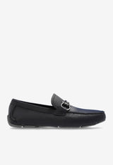 Salvatore Ferragamo Front Calf Leather Loafers Midnight Blue 02B796 FRONT 4 774489-MIDNIGHT